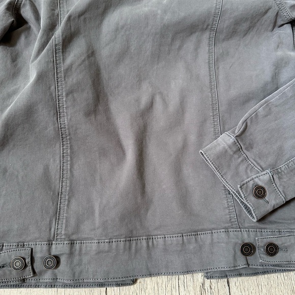 Lucky Brand Men's Charcoal Shirt Jacket - Picture 12 of 12